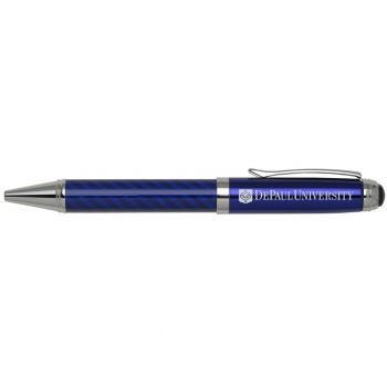 Carbon Fiber Ballpoint Twist Pen - DePaul Blue Demons