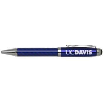 Carbon Fiber Ballpoint Twist Pen - UC Davis Aggies