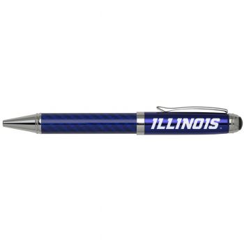 Carbon Fiber Ballpoint Twist Pen - Illinois Fighting Illini