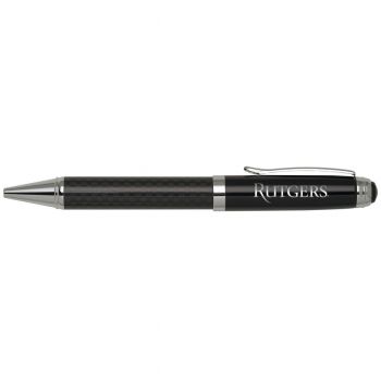 Carbon Fiber Ballpoint Twist Pen - Rutgers Knights