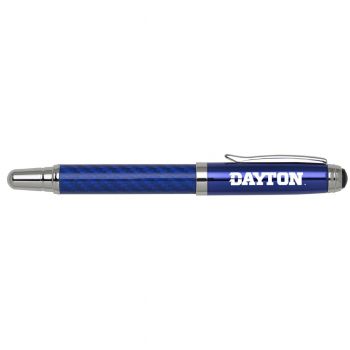 Carbon Fiber Rollerball Twist Pen - Dayton Flyers