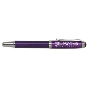 Carbon Fiber Rollerball Twist Pen - Lipscomb Bison