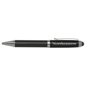 Carbon Fiber Ballpoint Stylus Pen - Northeastern Huskies