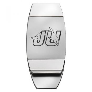 Stainless Steel Money Clip - Jacksonville Dolphins