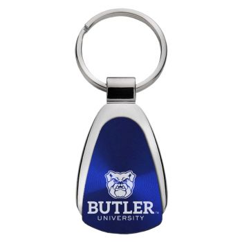 Teardrop Shaped Keychain Fob - Butler Bulldogs