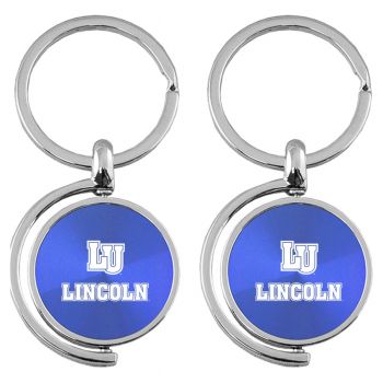 Spinner Round Keychain - Lincoln University Tigers