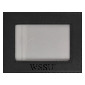 4 x 6 Velour Leather Picture Frame - Winston-Salem State University 
