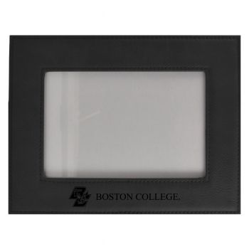 4 x 6 Velour Leather Picture Frame - Boston College Eagles