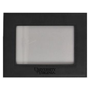 4 x 6 Velour Leather Picture Frame - Virginia Cavaliers