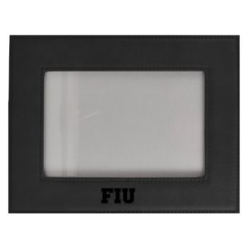 4 x 6 Velour Leather Picture Frame - FIU Panthers