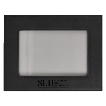 4 x 6 Velour Leather Picture Frame - Southern Utah Thunderbirds