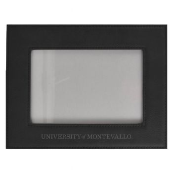 4 x 6 Velour Leather Picture Frame - Montevallo Falcons