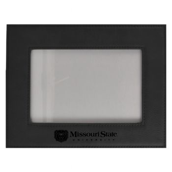 4 x 6 Velour Leather Picture Frame - Missouri State Bears