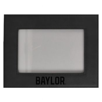 4 x 6 Velour Leather Picture Frame - Baylor Bears
