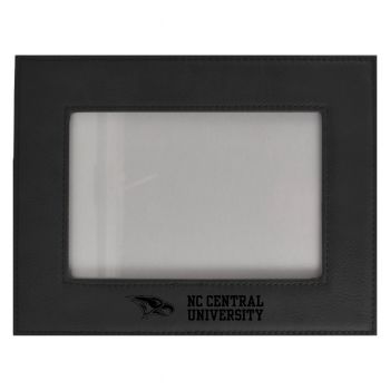 4 x 6 Velour Leather Picture Frame - North Carolina Central Eagles