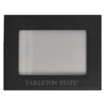 4 x 6 Velour Leather Picture Frame - Tarleton State Texans