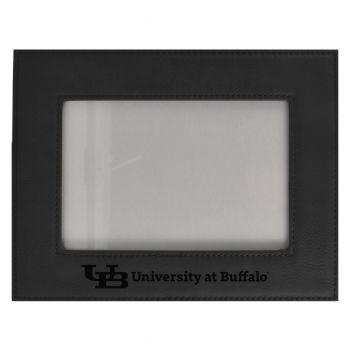4 x 6 Velour Leather Picture Frame - SUNY Buffalo Bulls