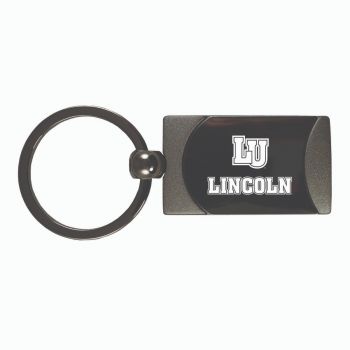 Heavy Duty Gunmetal Keychain - Lincoln University Tigers