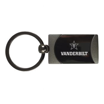 Heavy Duty Gunmetal Keychain - Vanderbilt Commodores