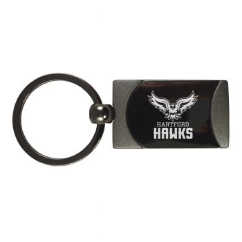 Heavy Duty Gunmetal Keychain - Hartford Hawks