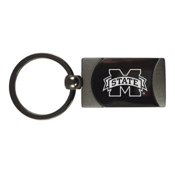 Heavy Duty Gunmetal Keychain - MSVU Delta Devils