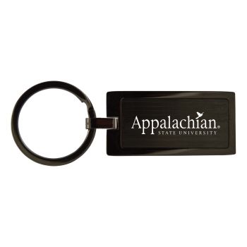 Matte Black Keychain Fob - Appalachian State Mountaineers