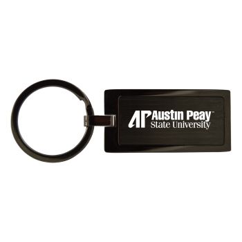 Matte Black Keychain Fob - Austin Peay State Governors