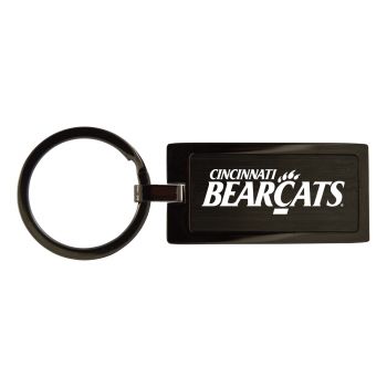 Matte Black Keychain Fob - Cincinnati Bearcats