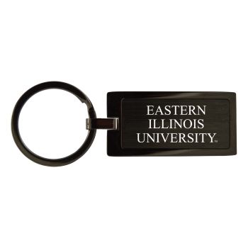 Matte Black Keychain Fob - Eastern Illinois Panthers