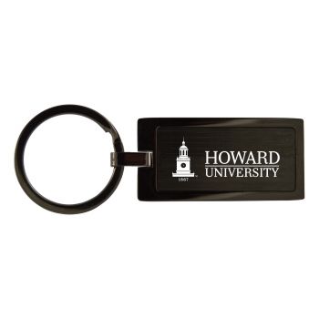 Matte Black Keychain Fob - Howard Bison