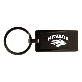 Matte Black Keychain Fob - Nevada Wolf Pack