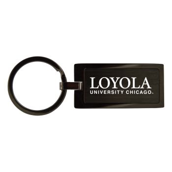 Matte Black Keychain Fob - Loyola Ramblers