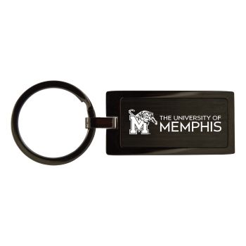 Matte Black Keychain Fob - Memphis Tigers
