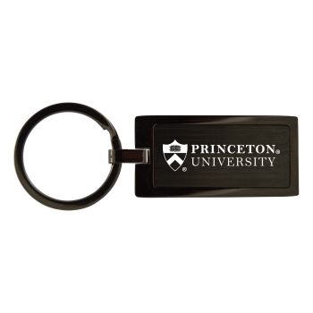 Matte Black Keychain Fob - Princeton University