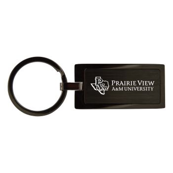 Matte Black Keychain Fob - Prairie View A&M Panthers