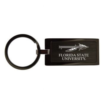 Matte Black Keychain Fob - Florida State Seminoles