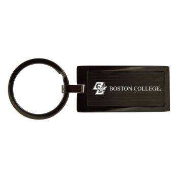 Matte Black Keychain Fob - Boston College Eagles