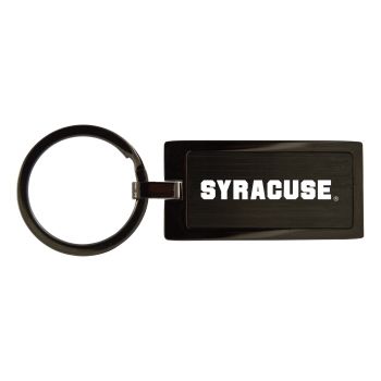 Matte Black Keychain Fob - Syracuse Orange