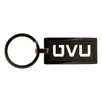 Matte Black Keychain Fob - UVU Wolverines