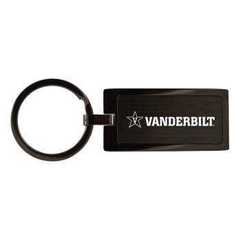Matte Black Keychain Fob - Vanderbilt Commodores