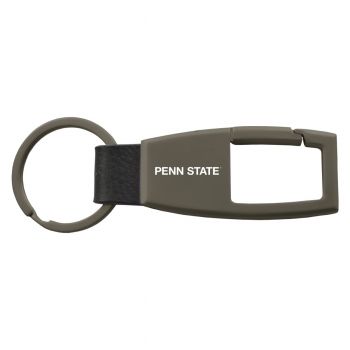Heavy Duty Gunmetal Keychain - Penn State Lions