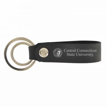 Silicone Keychain Fob - Central Connecticut Blue Devils