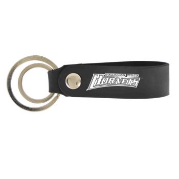 Silicone Keychain Fob - Delaware State Hornets