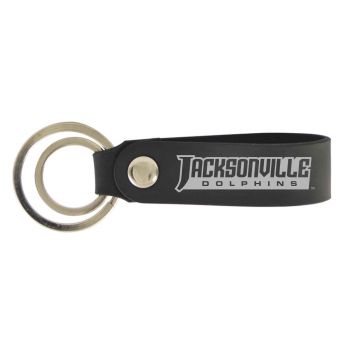 Silicone Keychain Fob - Jacksonville Dolphins
