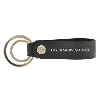 Silicone Keychain Fob - Jackson State Tigers