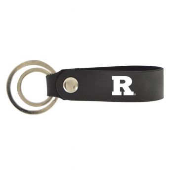 Silicone Keychain Fob - Rutgers Knights