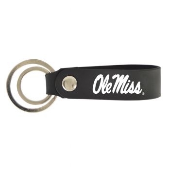 Silicone Keychain Fob - Ole Miss Rebels