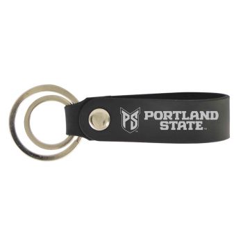Silicone Keychain Fob - Portland State 