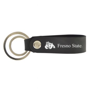 Silicone Keychain Fob - Fresno State Bulldogs