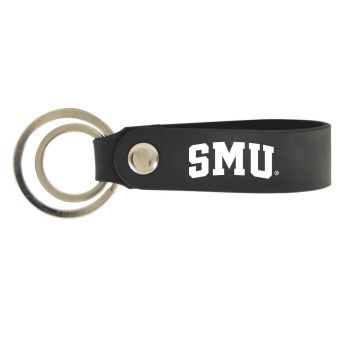 Silicone Keychain Fob - SMU Mustangs
